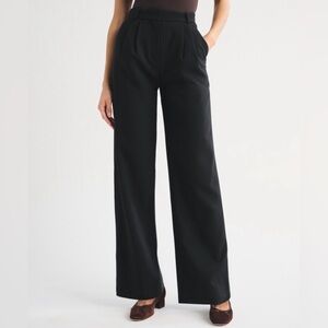 Abercrombie & Fitch Sloane high waisted tailored trousers